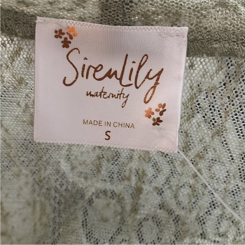 Siren Lily  green Lace Cover Up - Picture 4 of 4